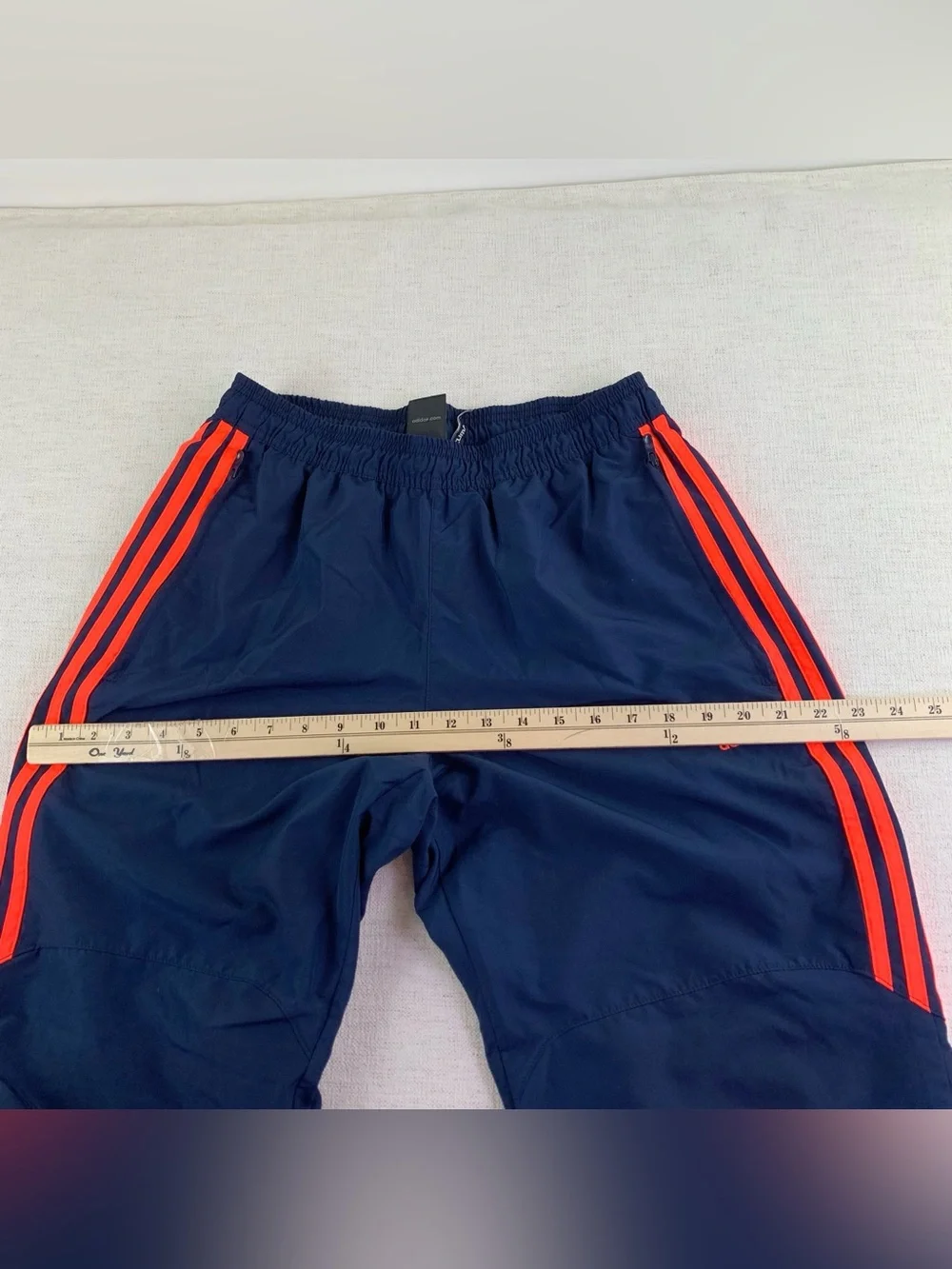 Adidas Predator striped track pants Collegiate Navy blue  Infrared logo